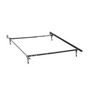 Black Twin/Full Metal Bed Frame