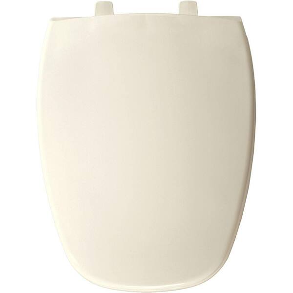 BEMIS Elongated Closed Front Toilet Seat in Biscuit