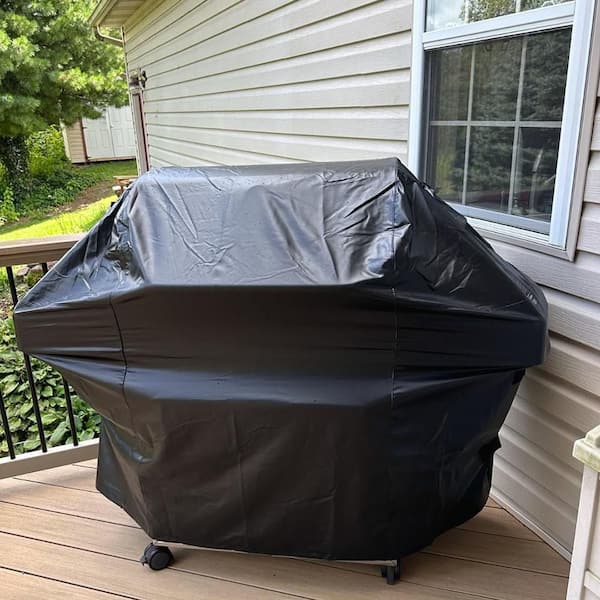 48 Inch Premium BBQ Gas Grill Cover for Weber Spirit 2, Waterproof Weather Resistant, UV & Fade Resistant, Air Vents