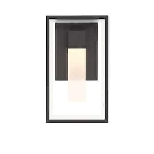 Eve culture 12T L 黒 Easylite 12 in. Black Outdoor Hardwire Wall Lantern Sconce with
