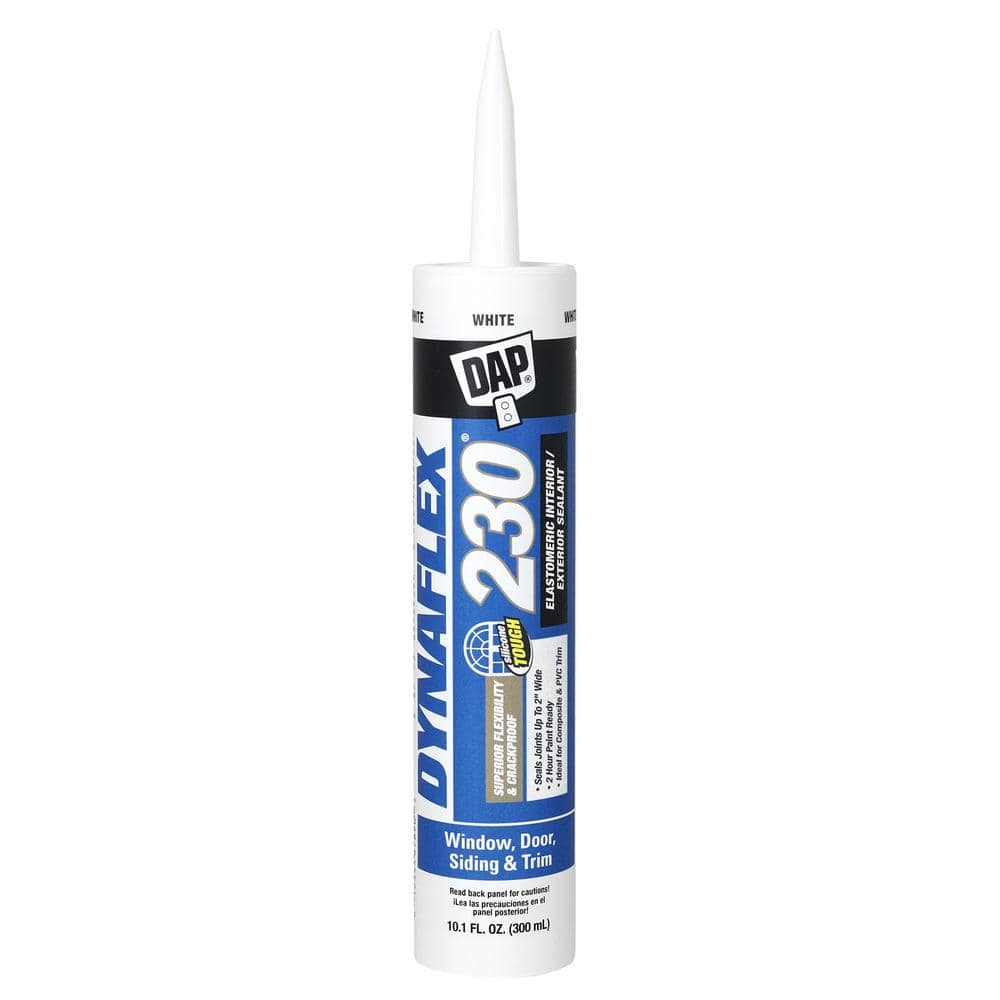 Dynaflex 230 10.1 oz. White Premium Elastomeric Exterior/Interior Window, D