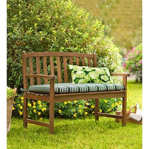 46 in. Lancaster Eucalyptus Wood Outdoor Bench