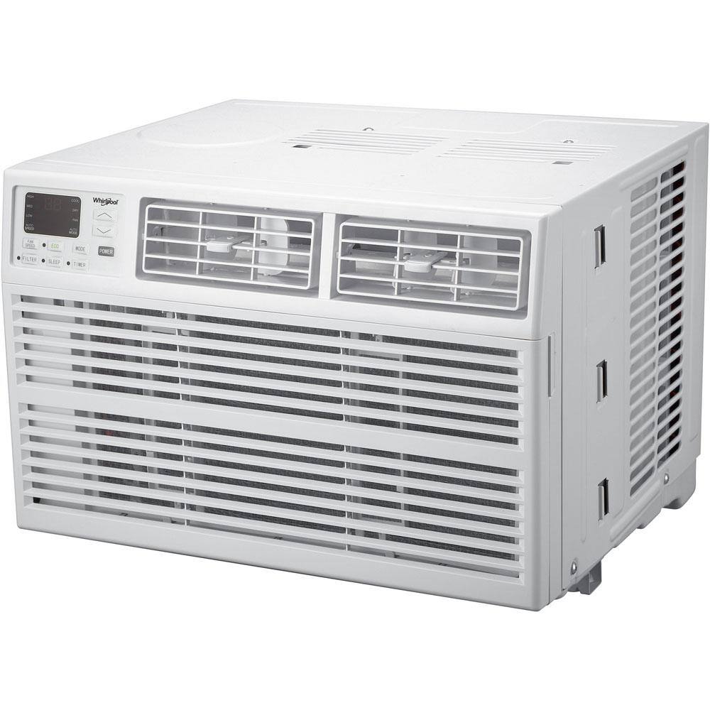 12000 BTU White Digital Window Air Conditioner with Remote