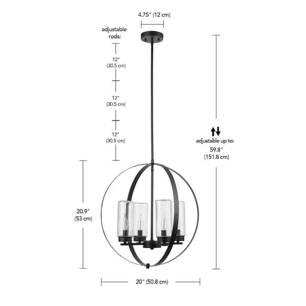 Outdoor deals chandelier modern