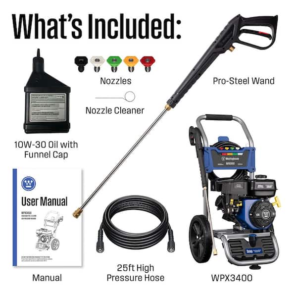Westinghouse Wpx3400 Gas Pressure Washer Troubleshooting