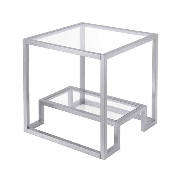 Meyer&Cross Athena Side Table in Silver