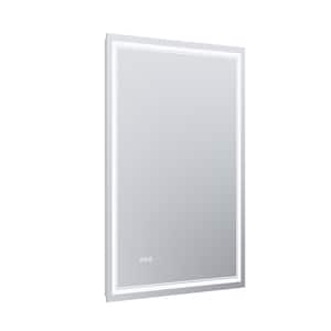 48 in. W x 36 in. H Frameless LED Wall Mounted Bathroom Vanity Mirror Light Anti Fog, Dimmable, Tricolor Temperature