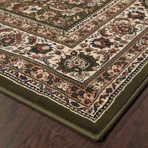 Westminster Green 2 ft. x 8 ft. Runner Rug