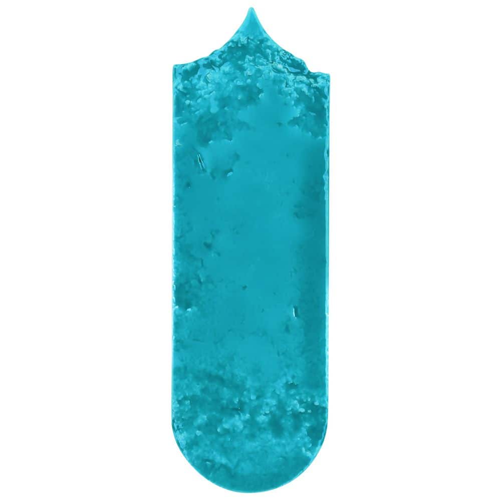 Aerial Turquoise Blue 3 in. x 0.35 in. Textured Glossy Ceramic Wall Tile Sample price history on PriceWatchPro