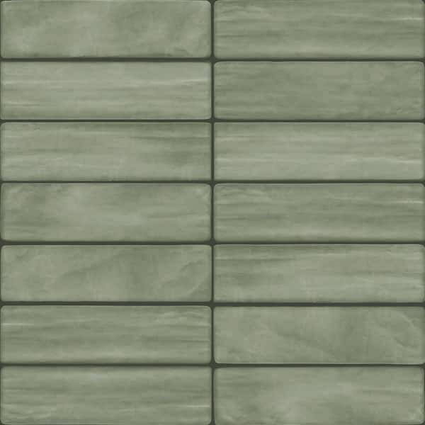 Daltile LuxeCraft Pine Grove 3 in. x 12 in. Glossy Ceramic Subway