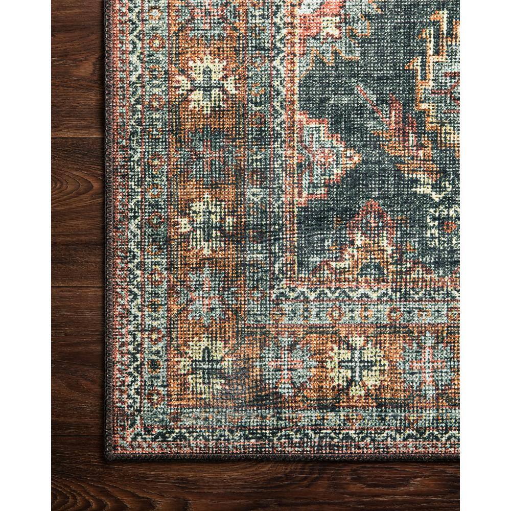 Skye Sea Rust Reversible Viscose Area Rug 2' x 5'