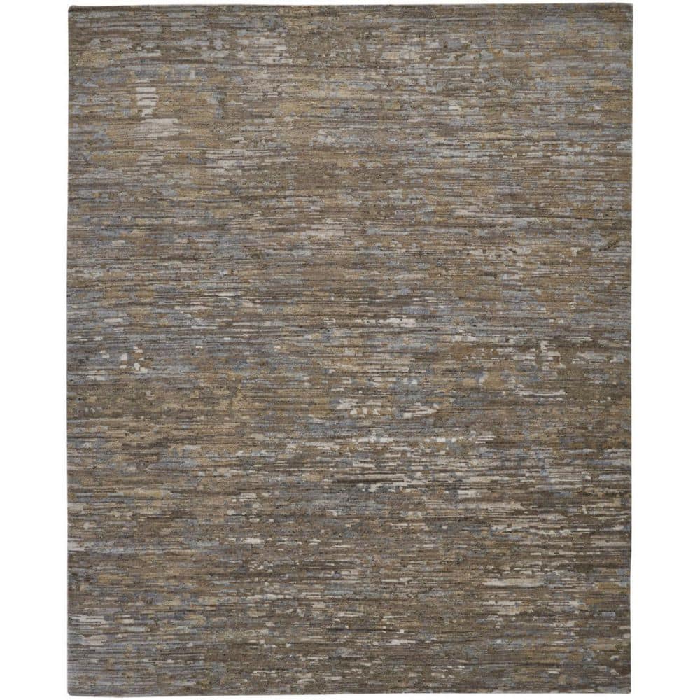 10 ft. x 13 ft. Brown and Ivory Abstract Area Rug price history on PriceWatchPro