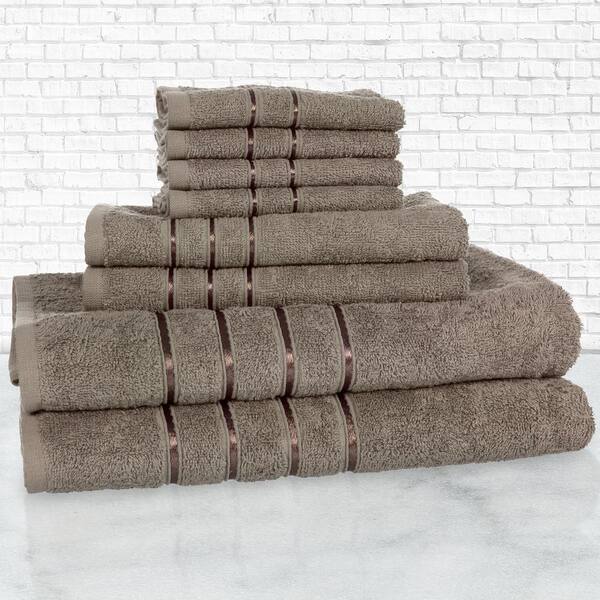 Glacier Gold Bath Towel 100% Cotton Geometric Pattern Towel Luxury & Super Soft 