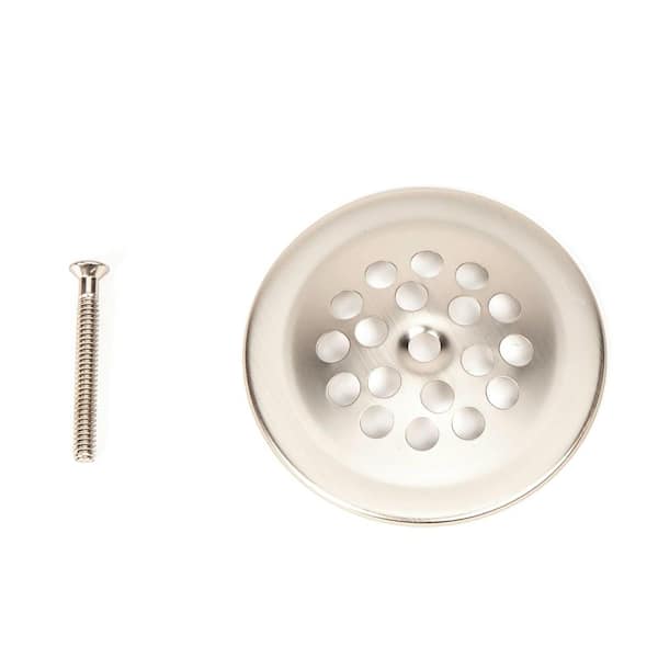PF WaterWorks 2-7/8 in. Bathtub Shoe Grid or Strainer Cover with Matching Screw for Trip Lever Style Drain Assembly