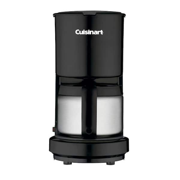 Cuisinart Dcc-450Bk 4-Cup Coffeemaker With Stainless-Steel Carafe Black 