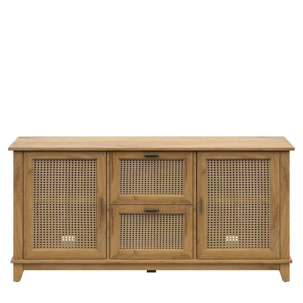 Twin Star Home Campbell Oak Sideboard