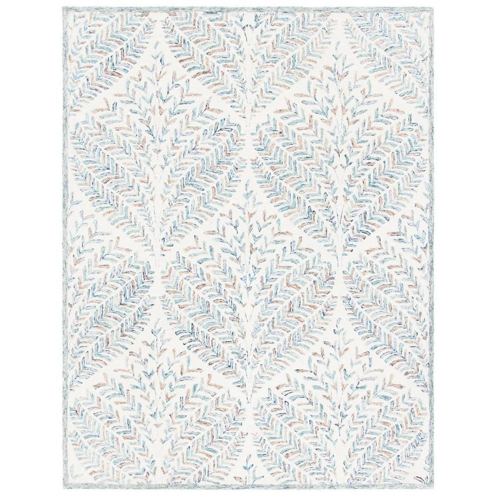 SAFAVIEH Capri CPR208A Handmade Ivory / Blue Rug