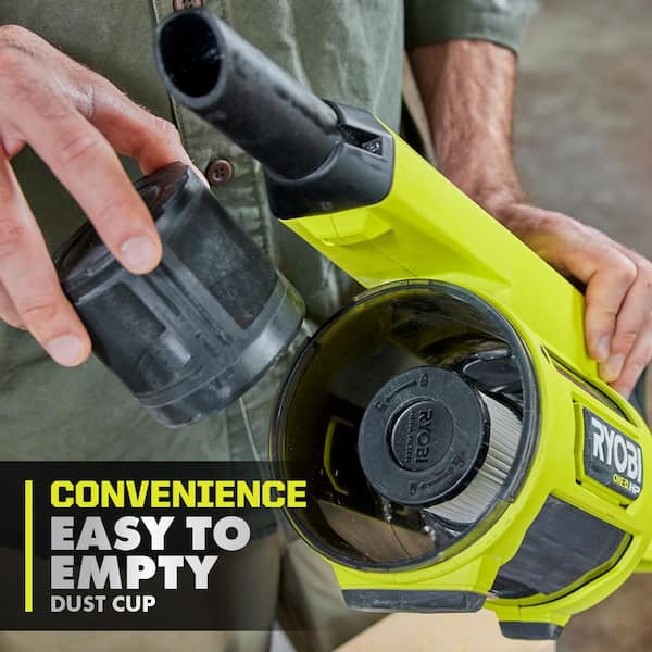 18V ONE+ HP BRUSHLESS JOBSITE HAND VACUUM KIT - RYOBI Tools