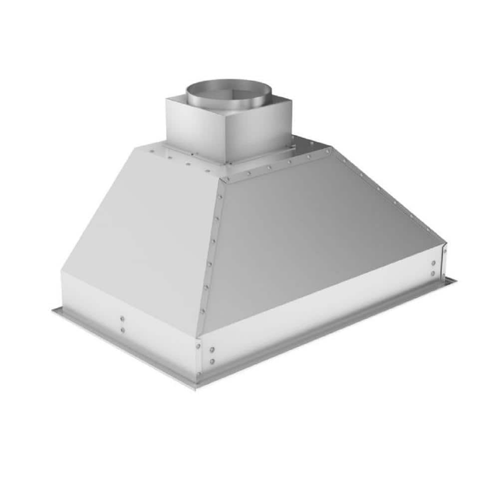 40" Brushed Stainless Steel Insert Range Hood with LED Lighting
