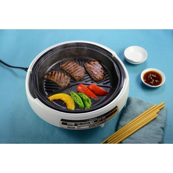 Zojirushi Gourmet 10.5 in. Dia 350 sq. in. Surface Gray Electric