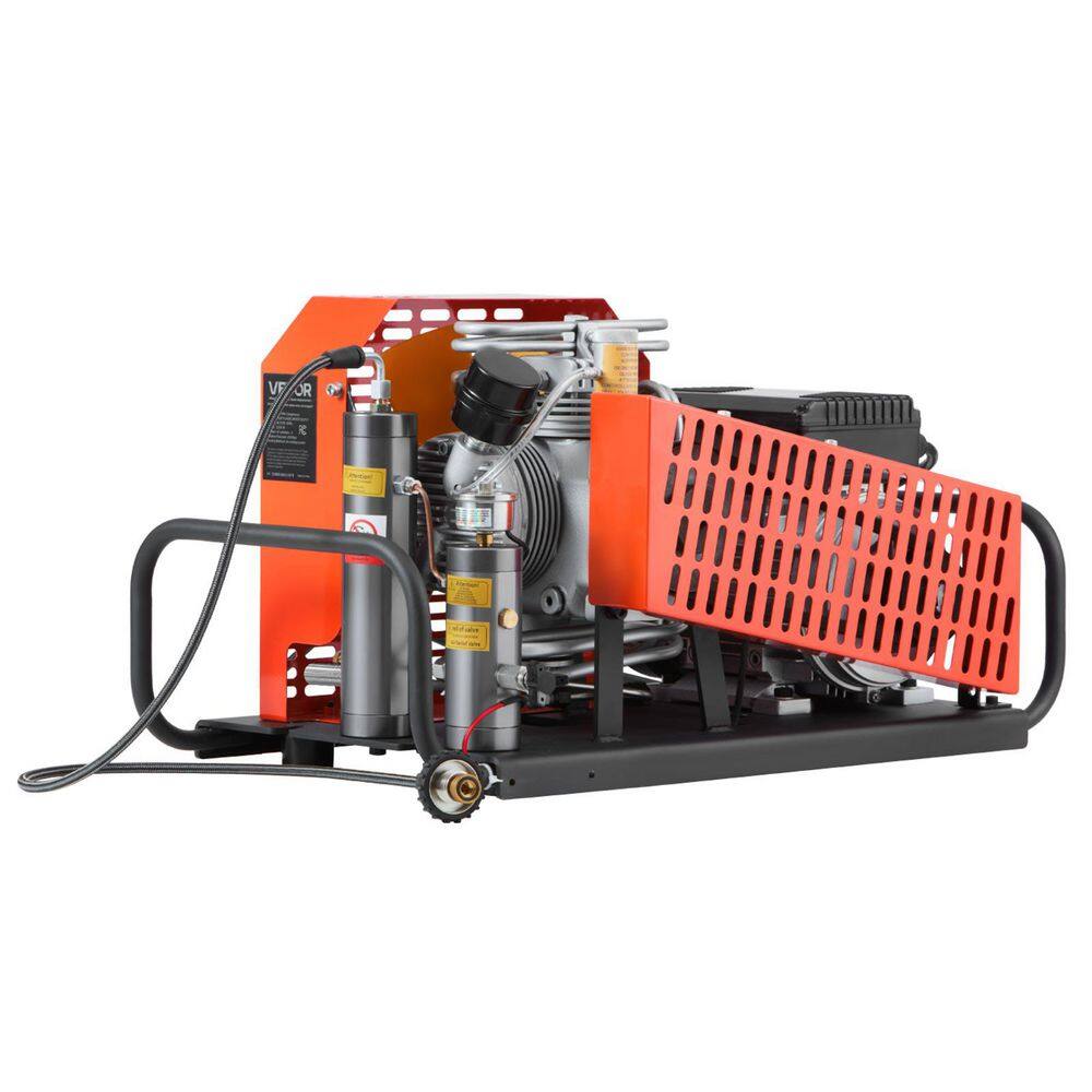 PCP Air Compressor, 4,500PSI/30Mpa Diving Scuba Tank 60 L/min Four-Cylinder Auto Stop PCP, Fan Cooling System Gas Power price history on PriceWatchPro