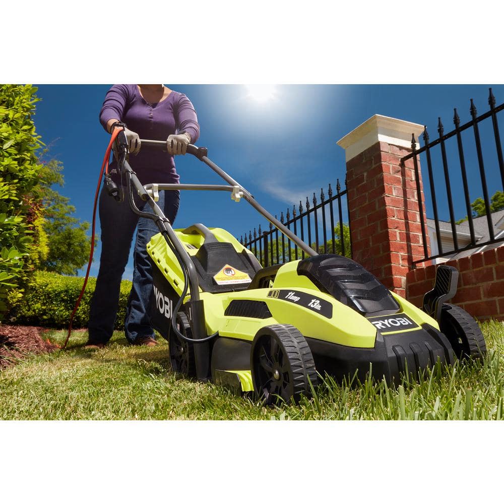 Ryobi In Corded Electric Walk Behind Push Mower The Smoke Pit