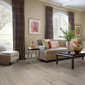 Salinas Maple 3/8 in. T x 6.5 in. W Water Resistant Wirebrushed Engineered Hardwood Flooring (23.6 sq. ft./case)