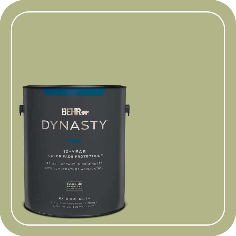 1 gal. #PPU10-07 Lima Green Satin Enamel Exterior Stain-Blocking Paint & Primer price history on PriceWatchPro
