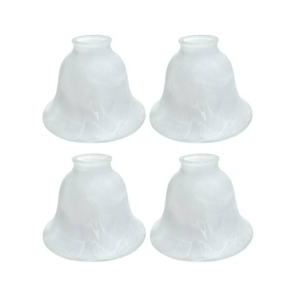Ceiling Fan Replacement Glass Shade, Glass Bell Shaped Lamp Shades