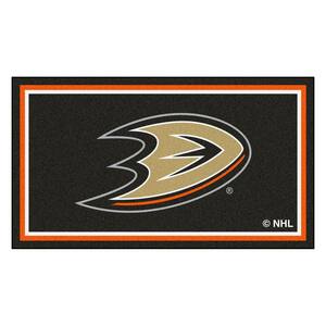 NHL - Anaheim Ducks 3 ft. x 5 ft. Ultra Plush Area Rug