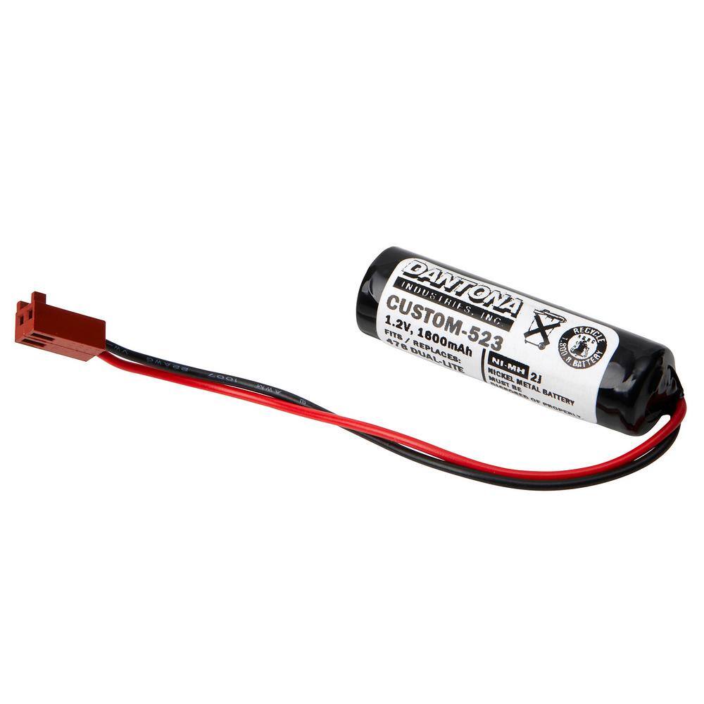 1.2-Volt NIMH 1500 mAh Emergency Lighting Battery 93050476