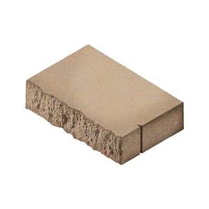 3 in. H x 18 in. W x 13.5 in. L Sandstone Rectangular Concrete Wall Cap (48-Pieces/72 sq. ft./Pallet)