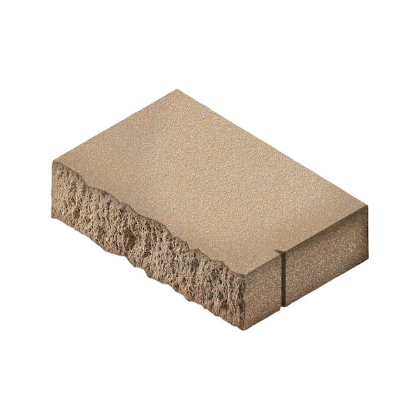 3 in. x 18 in. x 13.5 in. Sandstone Rectangular Concrete Wall Cap (48-Pieces/72 sq. ft. /Pallet)