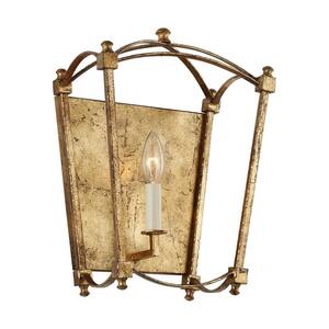 Thayer 9.875 in. Antique Gild Sconce