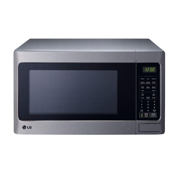 LG 1.5 cu. ft. Countertop Microwave in Stainless Steel with Sensor Cooking