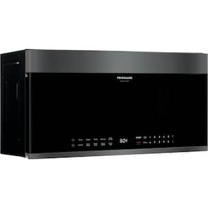 Gallery 30 in. 1.9 cu. ft. OTR Microwave in Black Stainless Steel