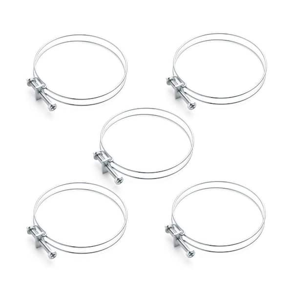 4 in. Wire Hose Clamp (5-Pack)
