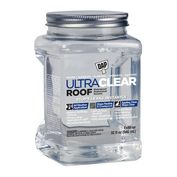 DAP Ultra-Clear 32 oz. Clear Roof Sealant (6-Pack)