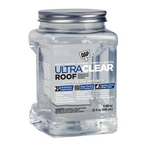 Ultra Clear Roof 32 oz. Crystal Clear Waterproof Rubberized Roof Sealant