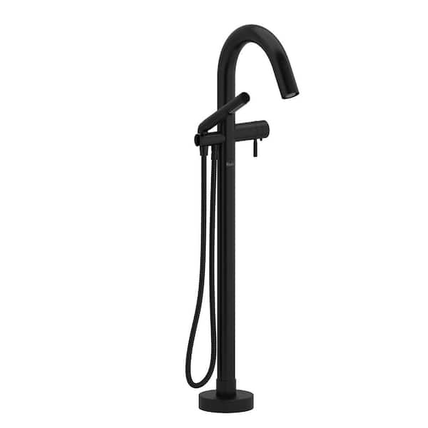 Riu Single-Handle Freestanding Tub Faucet in Black