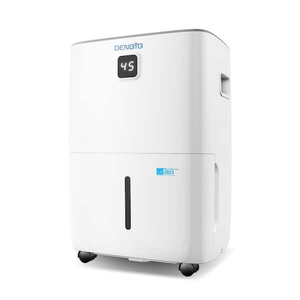 36 pt. up to 2500 sq. ft. Dehumidifier with Smart Dry in White