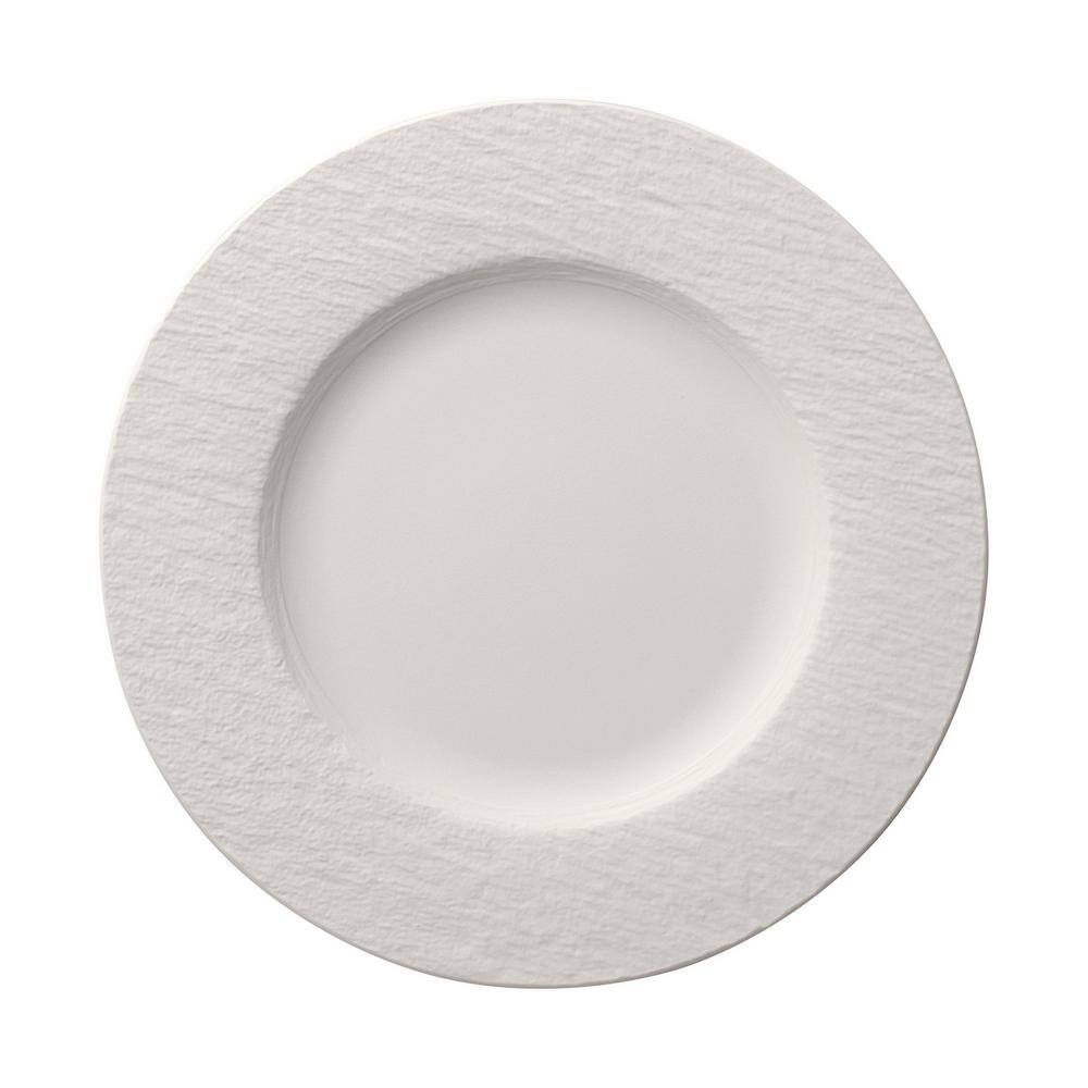 White Porcelain 12-Piece Minimalist Dinnerware Set