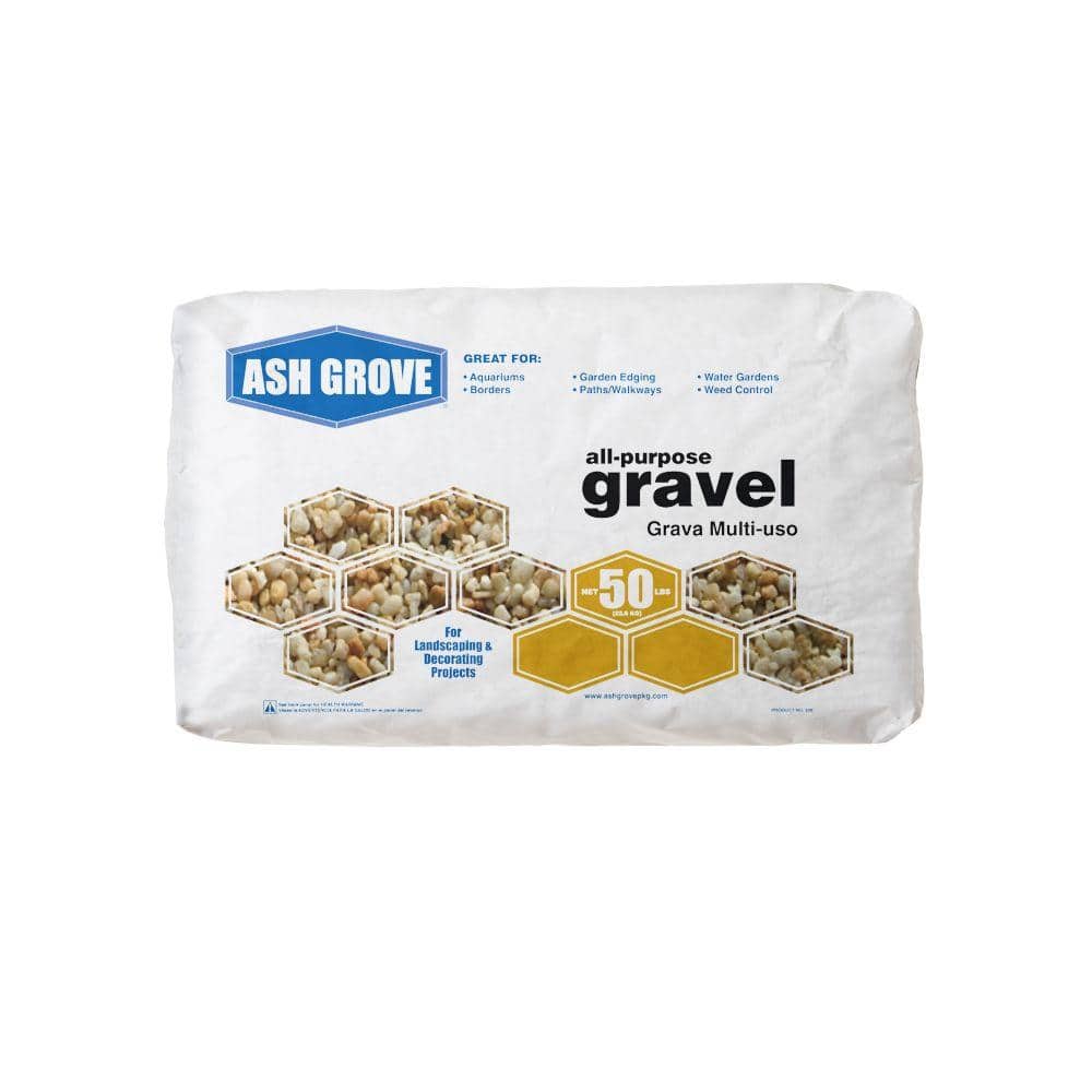 Ash Grove 50 lb. All-Purpose Pea Gravel 205.50.AG - The Home Depot