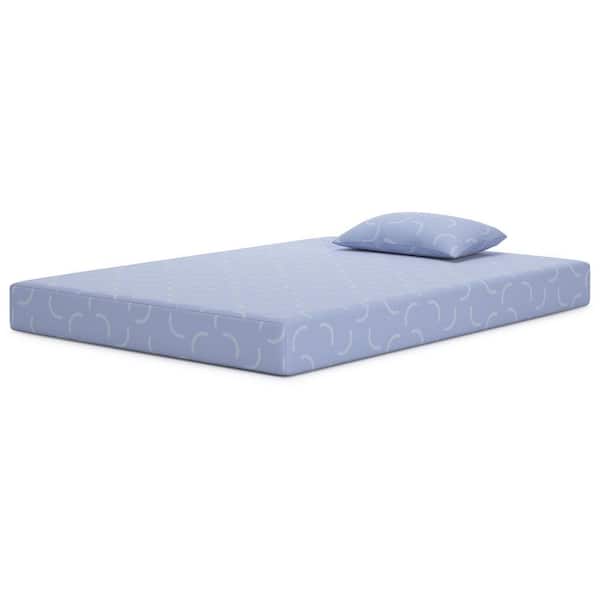 Signature DESIGN BY ASHLEY iKidz Ocean Twin Firm Foam 7 in. Bed-in-a-Box Mattress