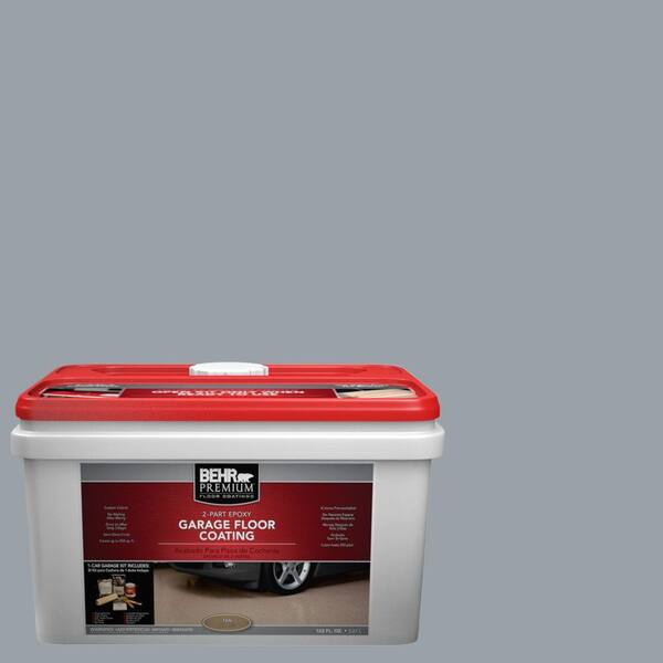 BEHR Premium 1-gal. #PFC-57 Silver Spur 2-Part Epoxy Garage Floor Coating Kit