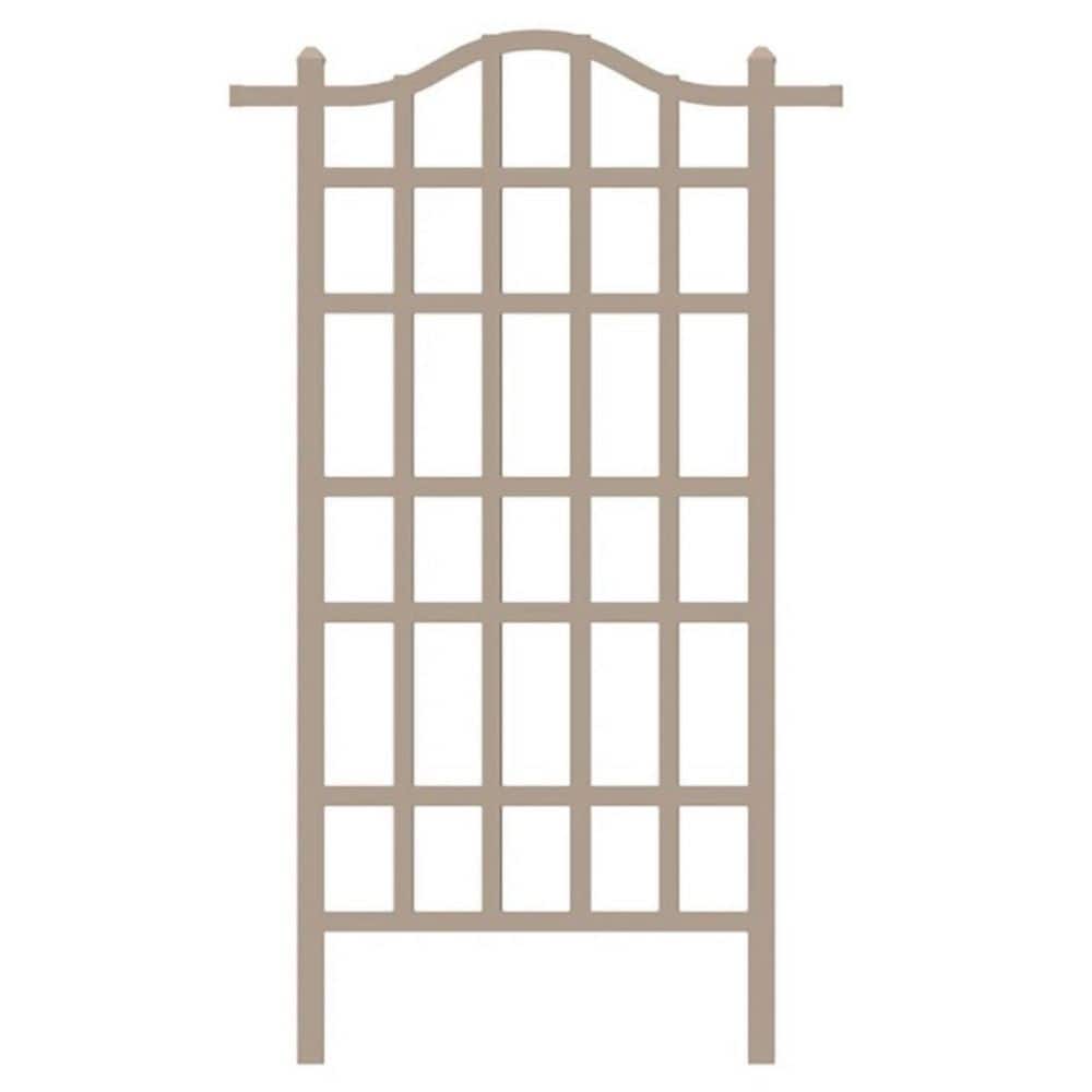 Melrose 75 in. Mocha Vinyl Trellis price history on PriceWatchPro