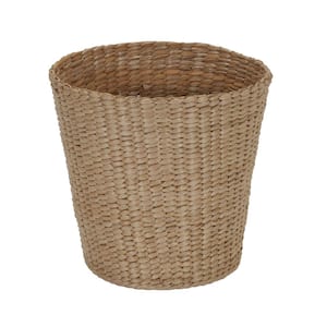 Flexible Wicker Waste Basket
