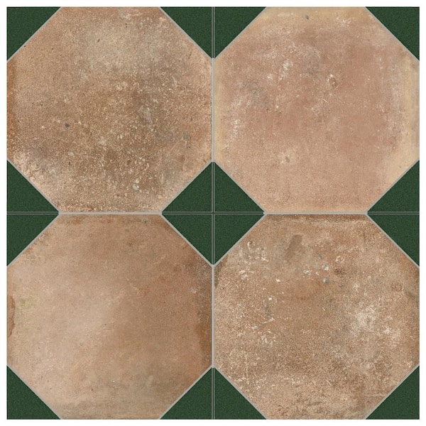 Merola Tile Kings Nonna Spruce 9 in. x 9 in. Porcelain Floor and Wall Take Home Tile Sample