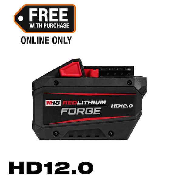 M18 18V Lithium-Ion REDLITHIUM FORGE HD 12.0 Ah Battery Pack