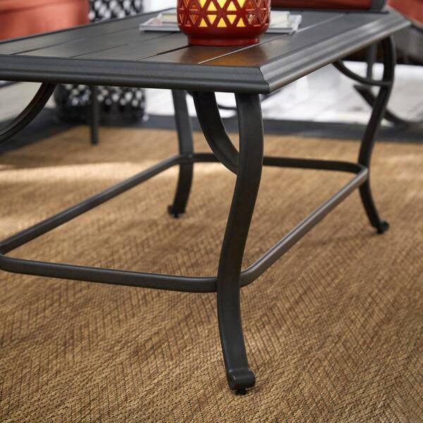 Hampton bay crestridge outdoor shop coffee table